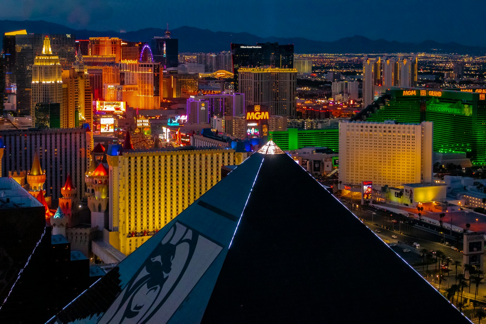 LAS VEGAS · USA 개최지 풍경